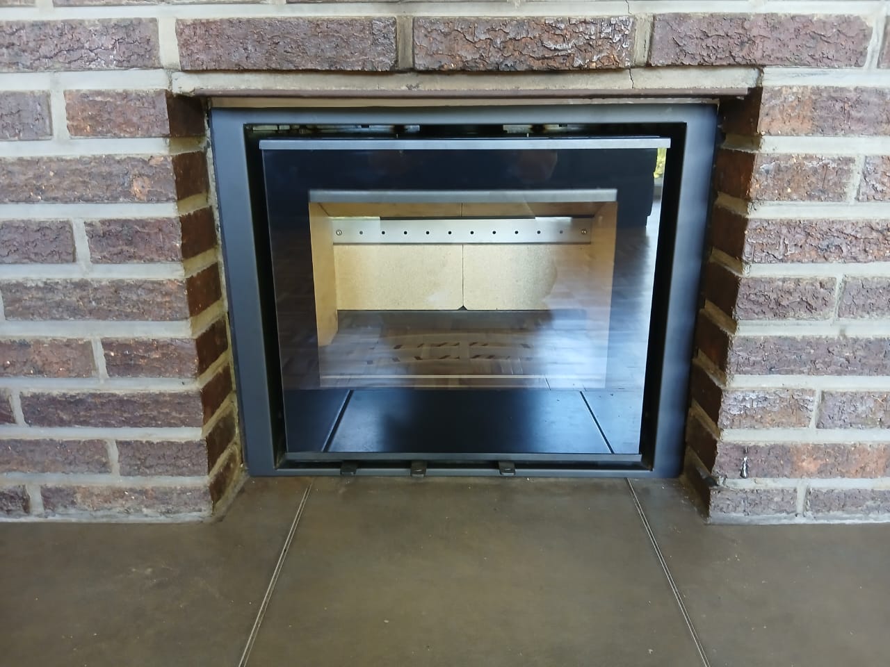 Firefrog fireplace installation