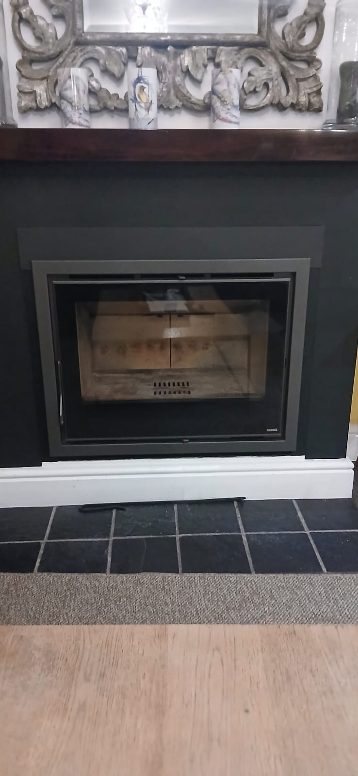 Firefrog fireplace installation