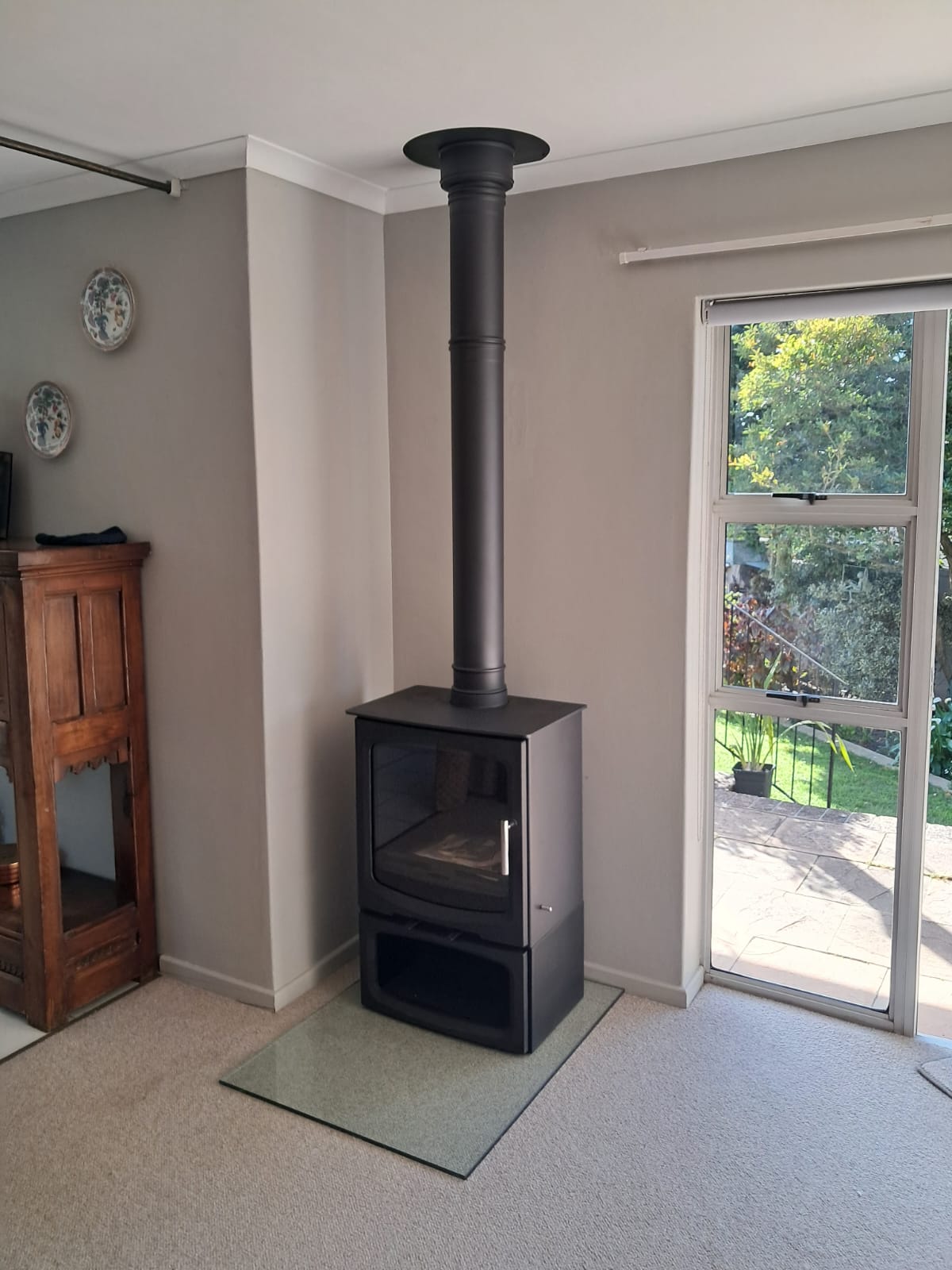 Firefrog fireplace installation