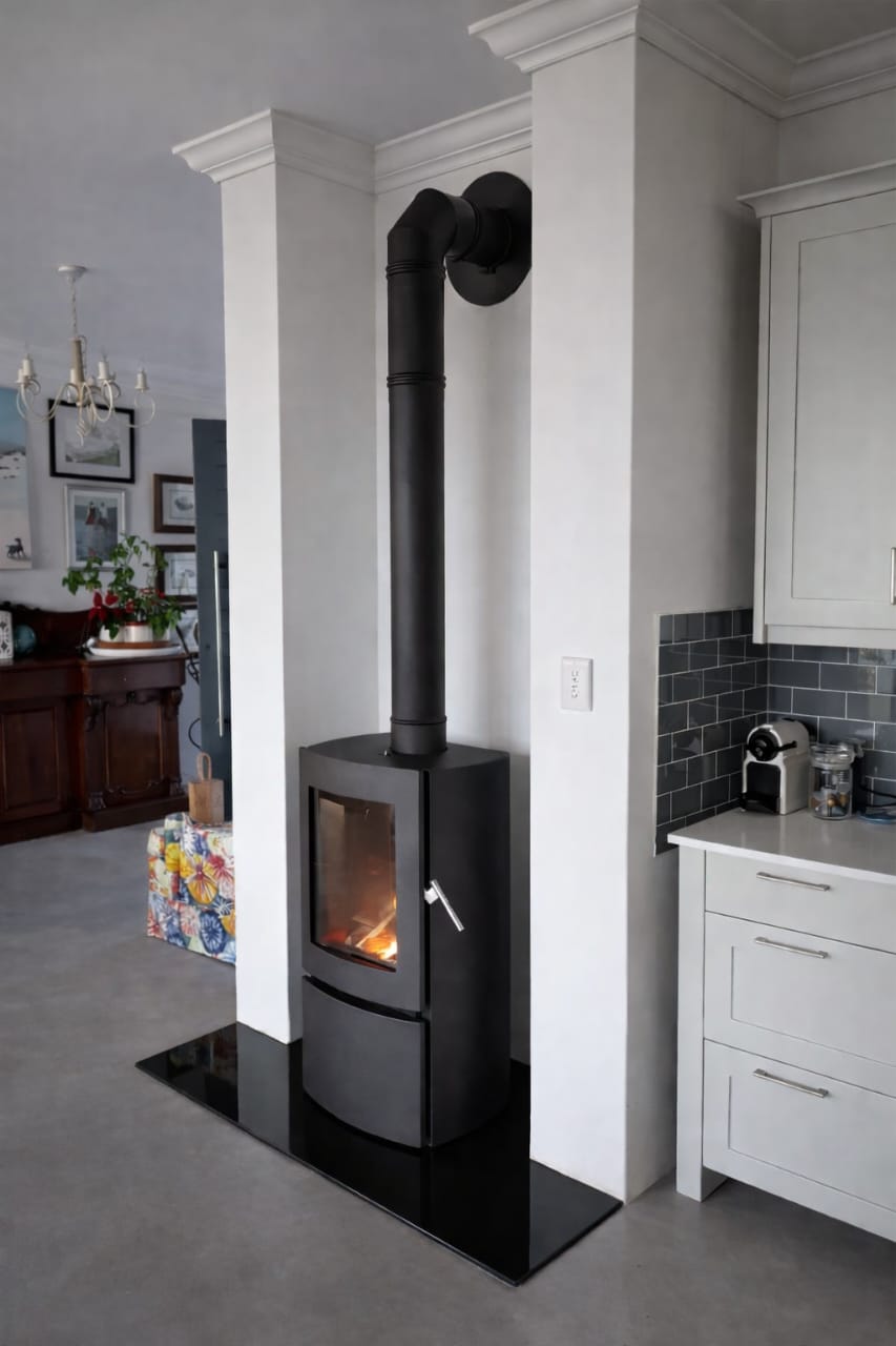 Firefrog fireplace installation