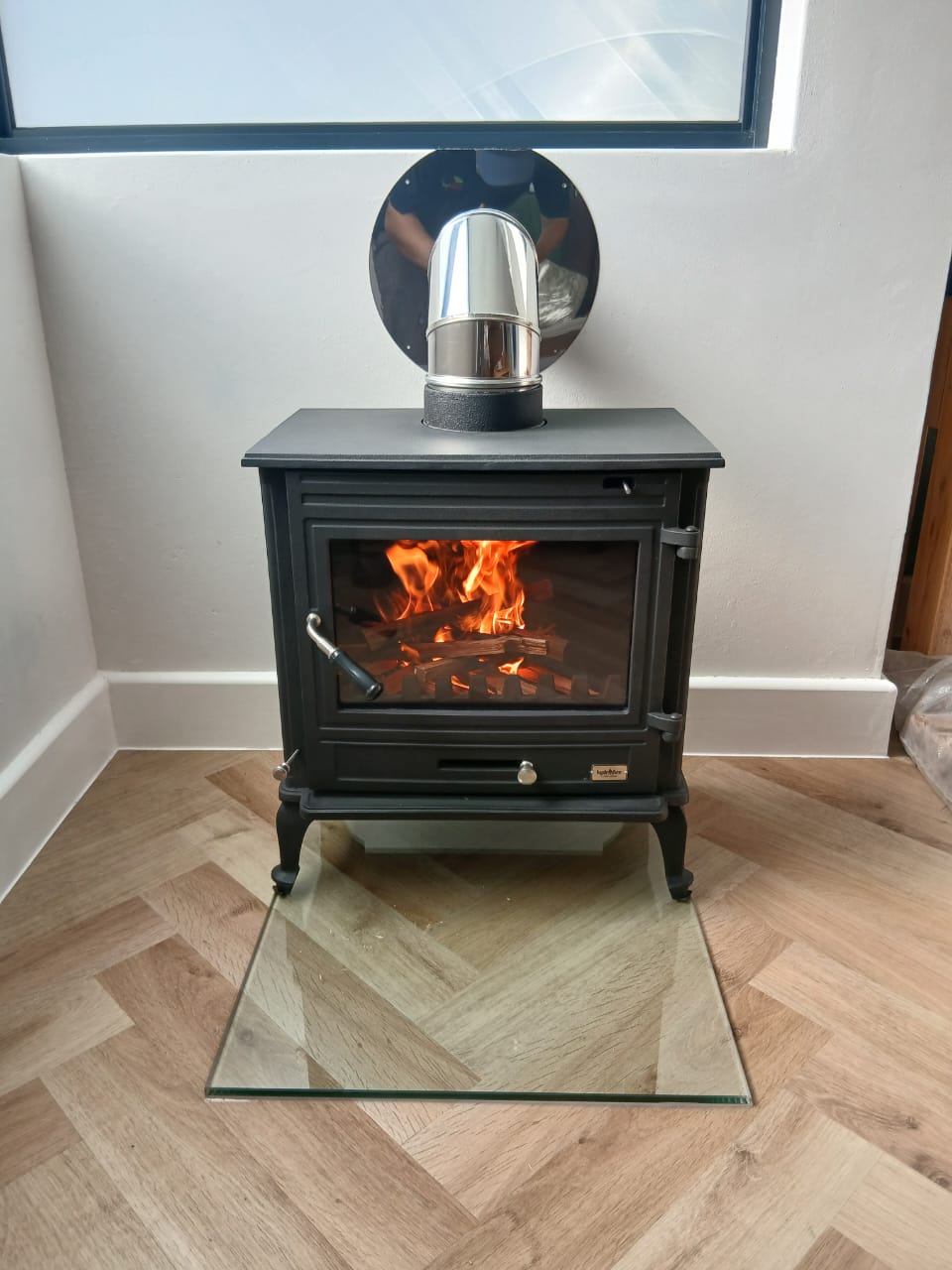 Firefrog fireplace installation