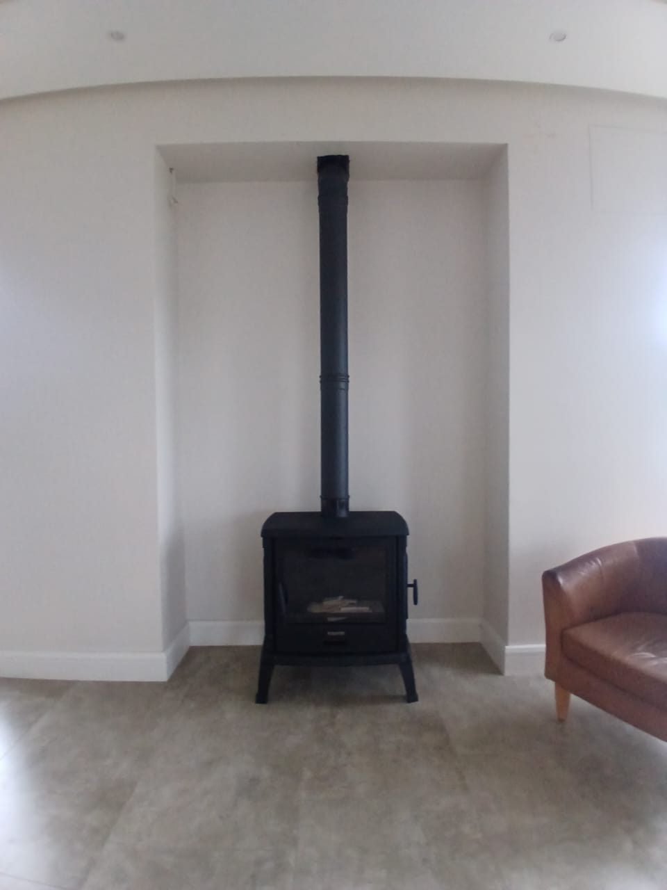 Firefrog fireplace installation